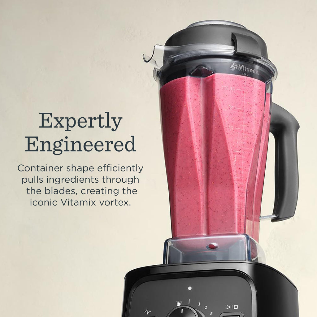Vitamix VX1 Blender, Professional-Grade Kitchen Blender for Smoothies, Soups, Juices and More, 10-Speeds, Stainless Steel Blades, Self-Cleaning Kitchen Appliance, 64 Oz Classic Container, Black