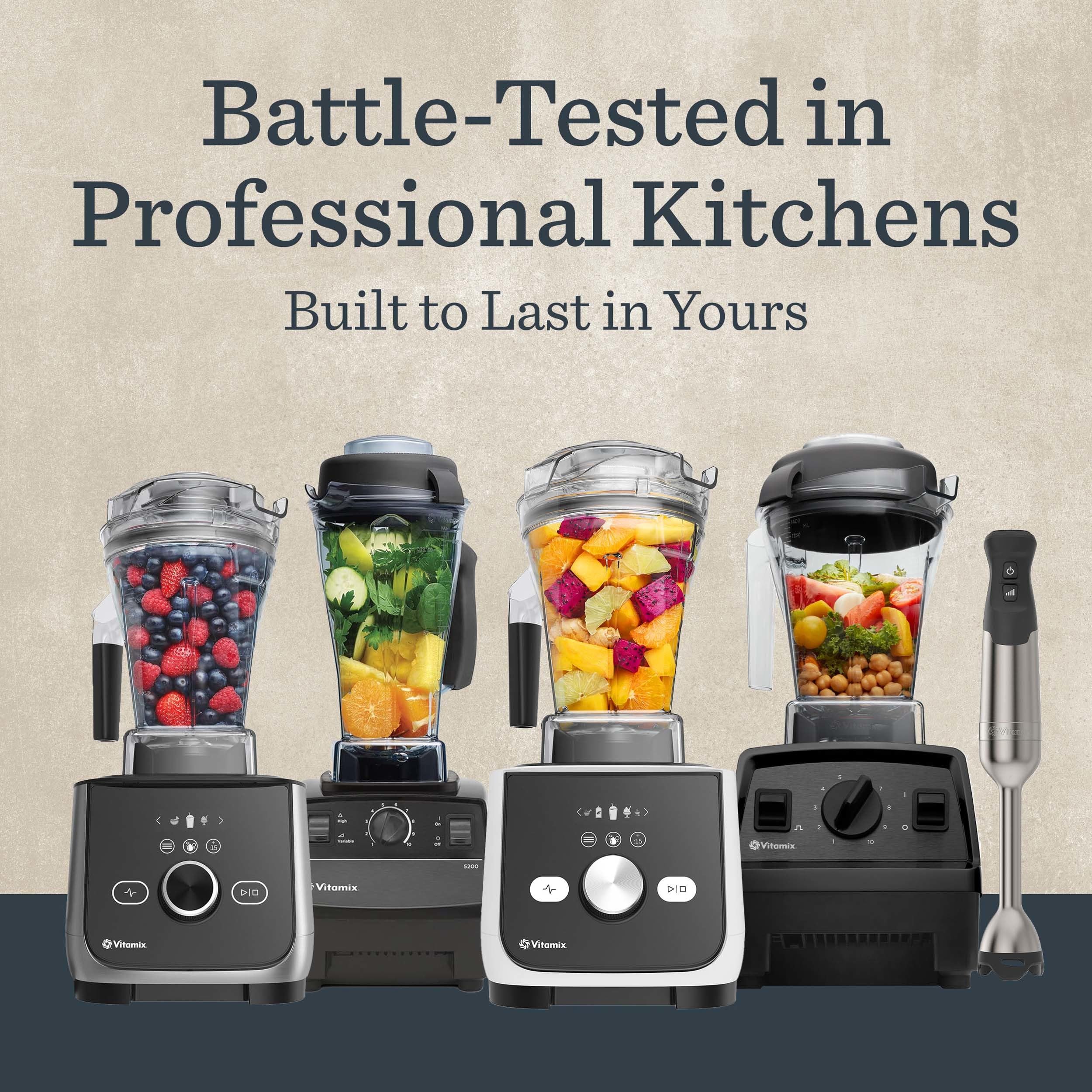Vitamix Propel Series 510 Blender with Three Blending Programs, Professional-Grade Blender for Smoothies and More, Stainless-Steel Blades, Self-Cleaning Kitchen Appliance, 48 Oz Container, Black